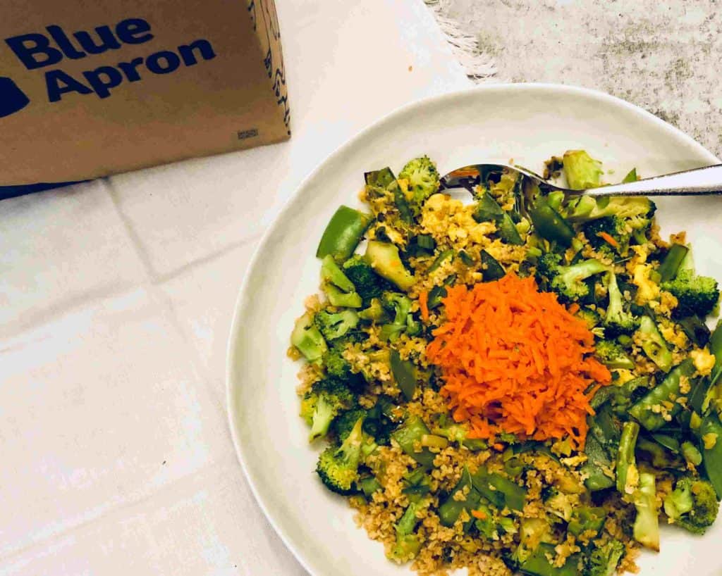 Freekeh & Vegetable “Fried Rice” by Blue Apron