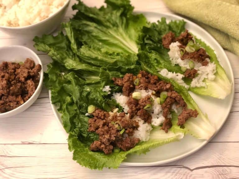 Stir fry beef lettuce wraps by Dinnerly