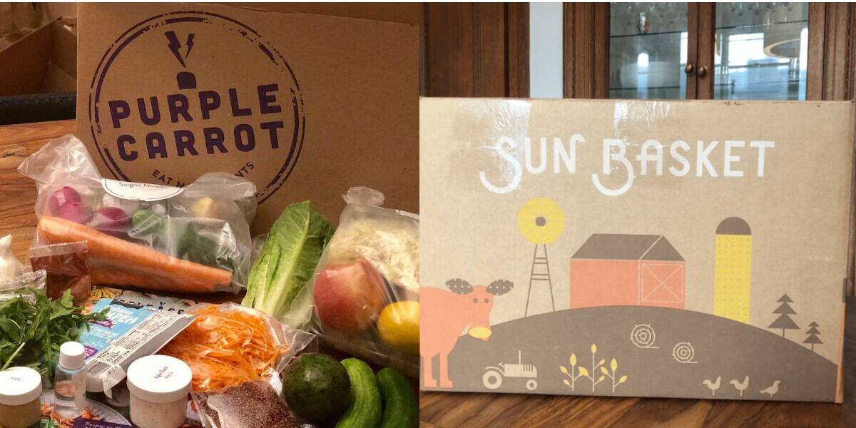Sun Basket vs Purple Carrot