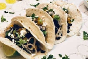 Spicy Plantain and Black Bean Taco by Home Chef