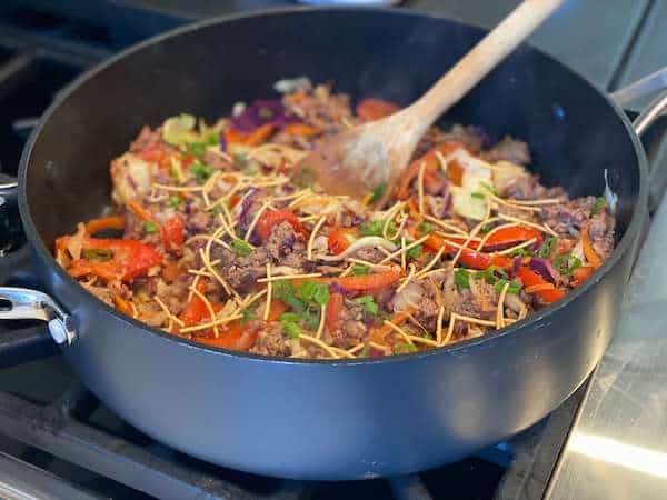 Thai Pork Spring Roll in a Bowl Home Chef