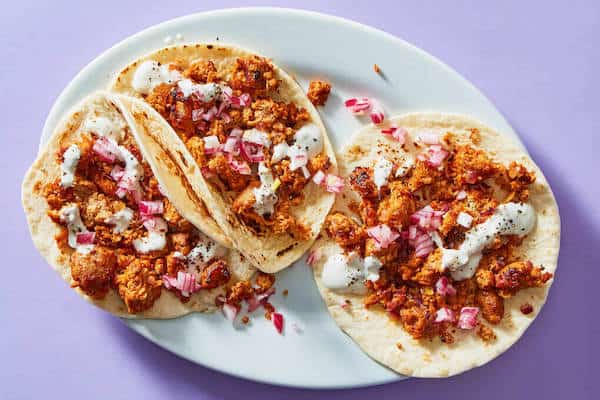 Better-Than-Takeout Mexican Pulled CHICKEN Tacos with Sour Cream dinnerly