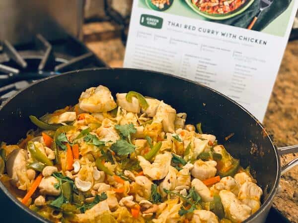 Thai Red Curry With Chicken - Green Chef