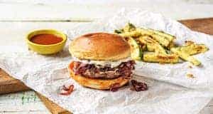 Melty Monterey Jack Burger Hello fresh