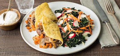 Green Chef products|CHERRY PORK MEAT LOAVES WITH A BBQ SAUCE|CHICKEN IN CAPER SAUCE green chef|VEGGIE-STUFFED CREPES